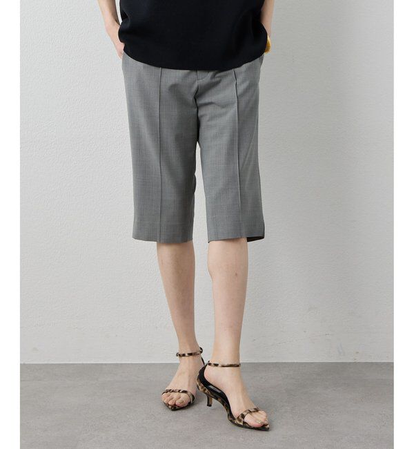 Drawing Numbers「【Drawing Numbers】カプリパンツ」|チノ|ライトグレー