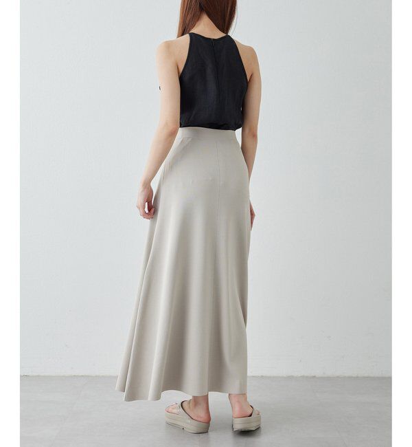 Drawing Numbers「【Drawing Numbers】ニットフレアロングスカート」|スカート|