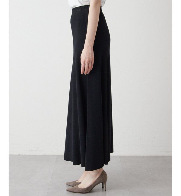 Drawing Numbers「【Drawing Numbers】ニットフレアロングスカート」|スカート|