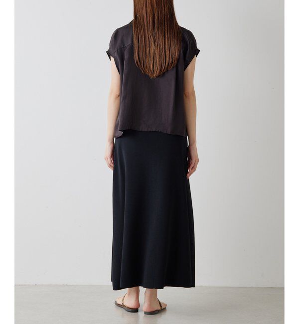 Drawing Numbers「【Drawing Numbers】ニットフレアロングスカート」|スカート|