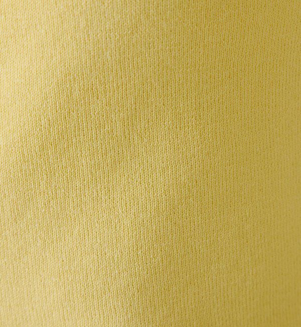  「ドライコットンノースリーブニット」|ニット・セーター|