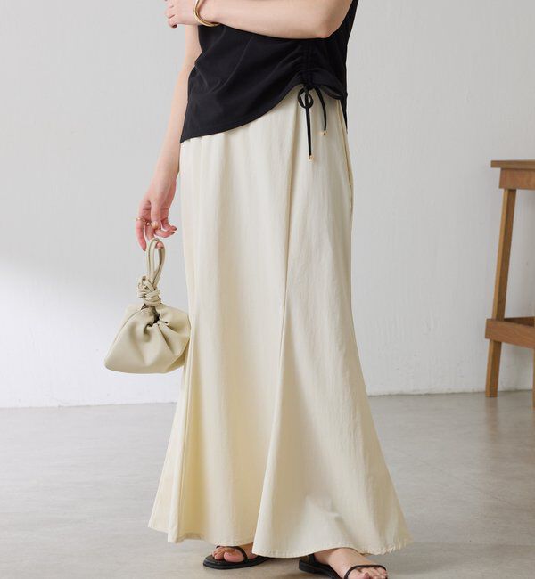  「【Nuel/ ヌエル】ストレッチマーメイドスカート」|スカート|