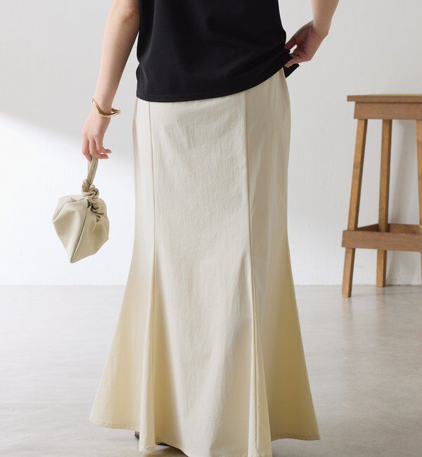  「【Nuel/ ヌエル】ストレッチマーメイドスカート」|スカート|