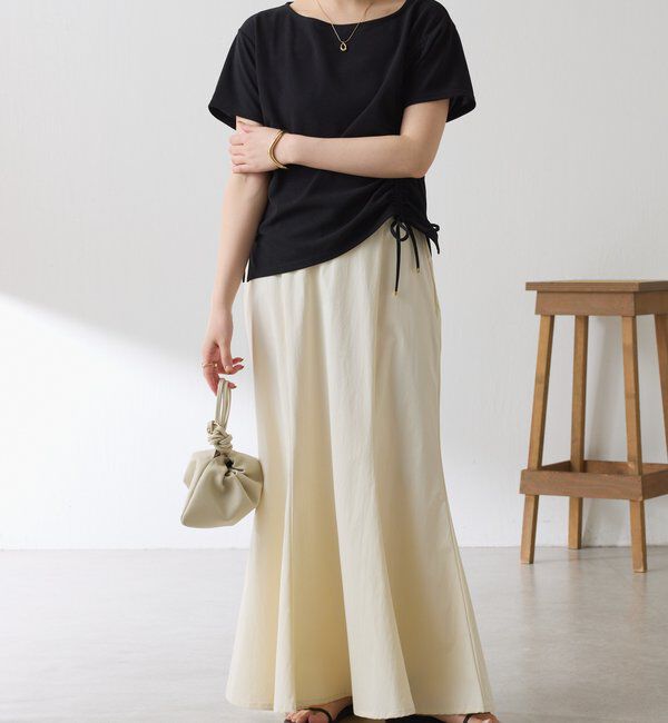  「【Nuel/ ヌエル】ストレッチマーメイドスカート」|スカート|