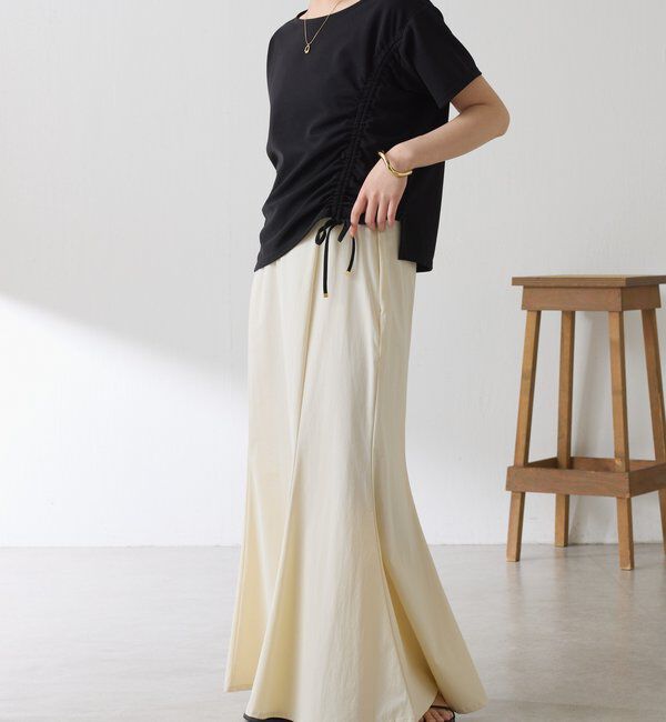  「【Nuel/ ヌエル】ストレッチマーメイドスカート」|スカート|