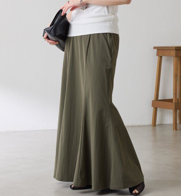  「【Nuel/ ヌエル】ストレッチマーメイドスカート」|スカート|