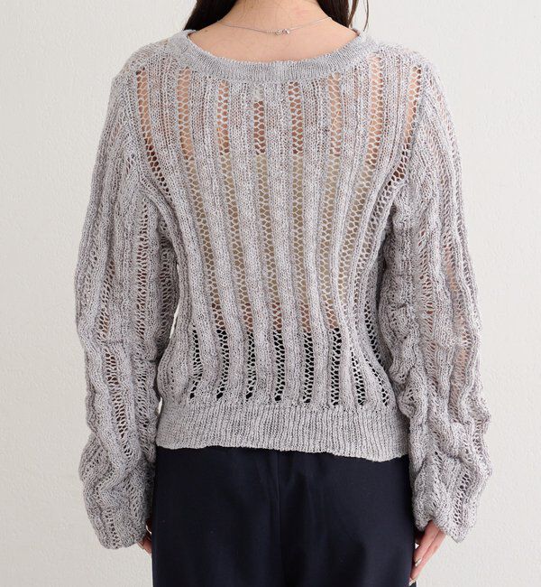  「【4色展開】B ルーズスリーブニットプルオーバー」|その他|