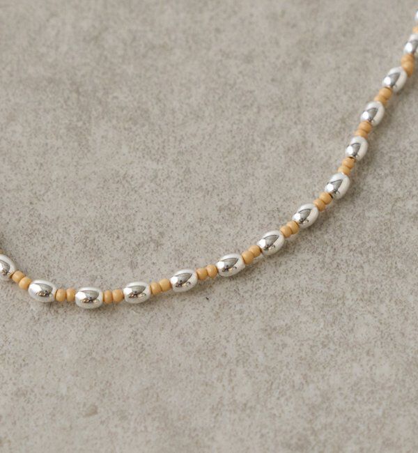  「【fiw.】ビーズダブルネックレス」|ネックレス|