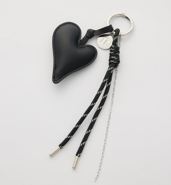  「【アレンジ自在】レザーハートチャーム」|その他|