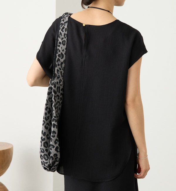  「予約【セットアップ着用可能】メッシュフレンチブラウス」|シャツ・ブラウス|