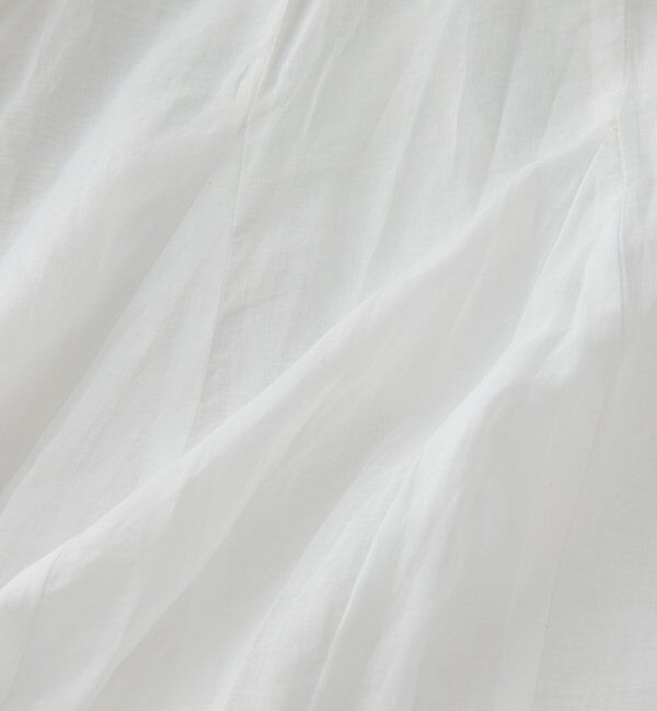  「予約【着映え】コットンペプラムギャザーブラウス」|シャツ・ブラウス|