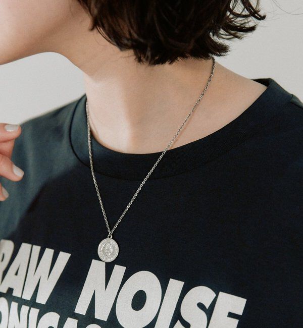  「【R.good（アールドットグッド）】ミドルコインショートネックレス」|ネックレス|シルバー
