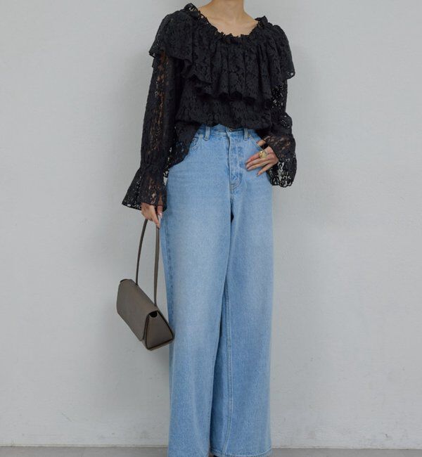  「オフショルレースブラウス」|シャツ・ブラウス|