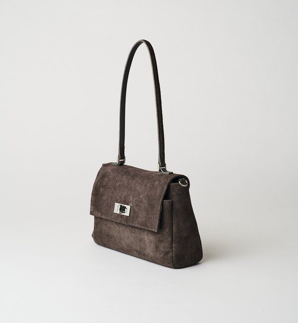  「《WEB限定》スエードフラップミニトートバッグ」|トートバッグ|