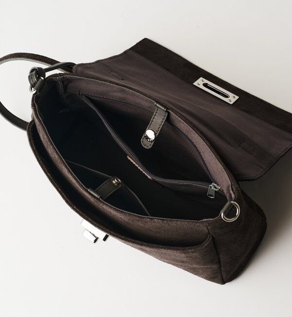  「《WEB限定》スエードフラップミニトートバッグ」|トートバッグ|