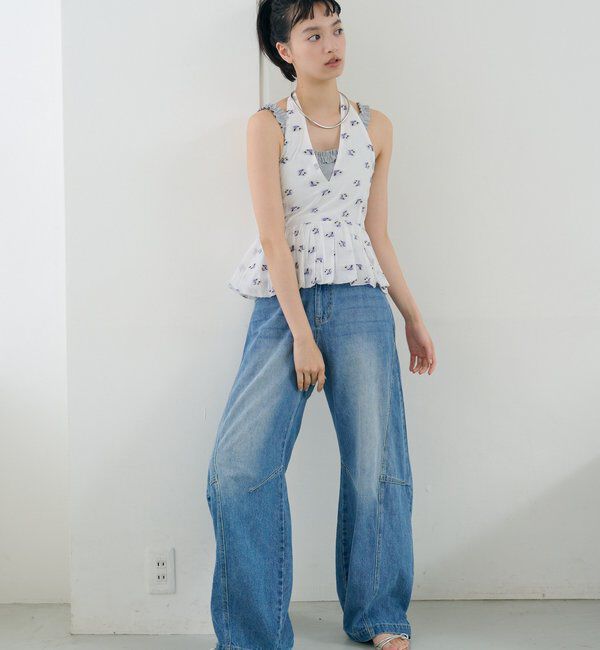  「フラワーホルターブラウス」|シャツ・ブラウス|