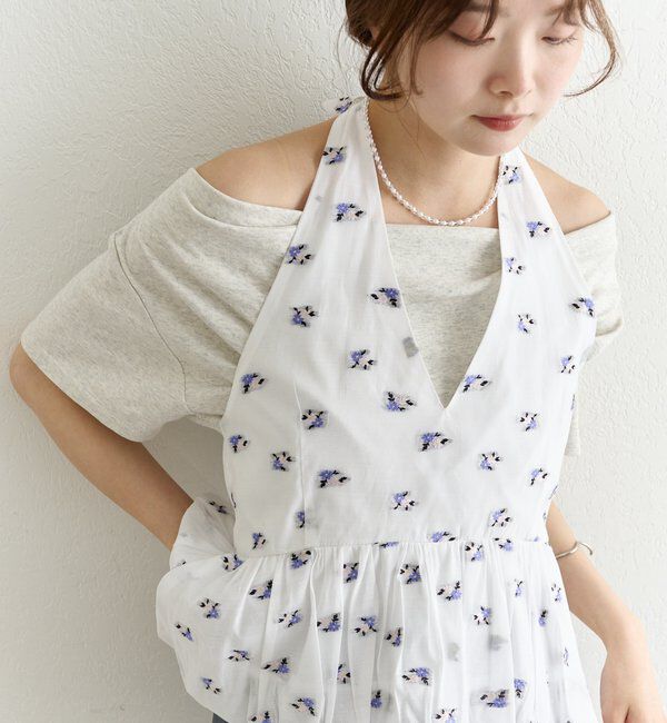  「フラワーホルターブラウス」|シャツ・ブラウス|
