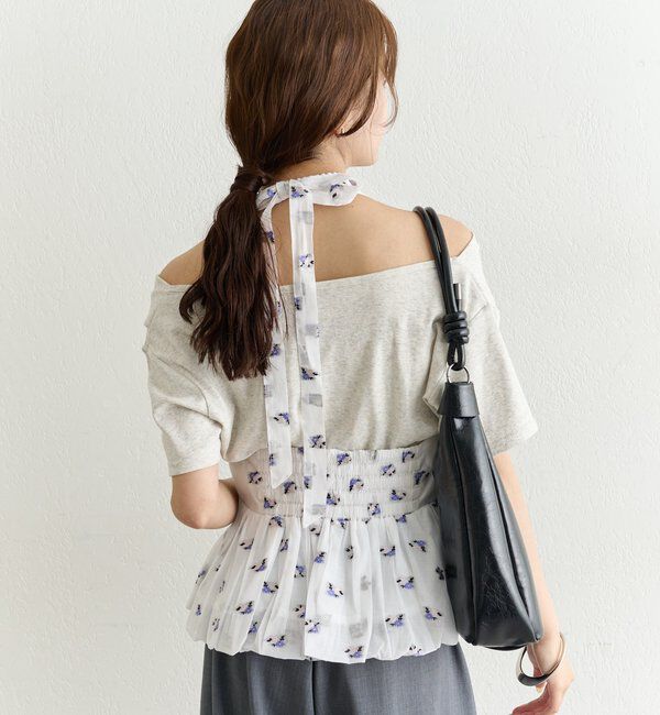  「フラワーホルターブラウス」|シャツ・ブラウス|