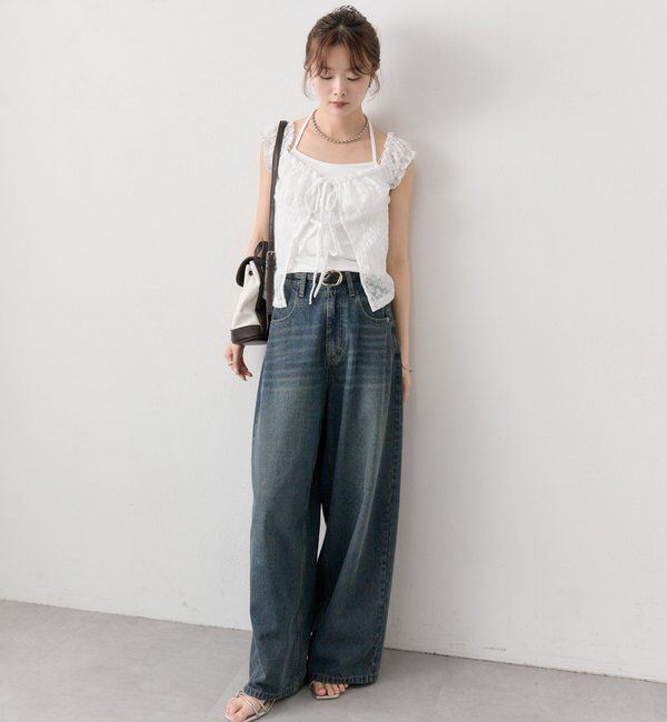  「レースリボンTOPS」|シャツ・ブラウス|