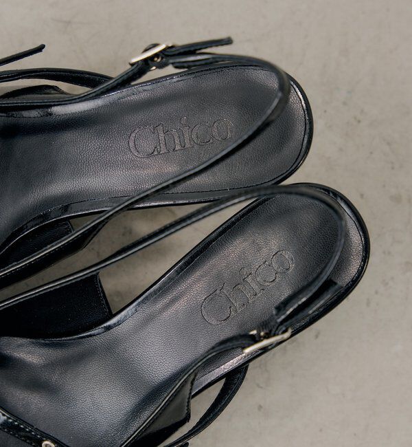  「ベルト付きミュール」|パンプス|