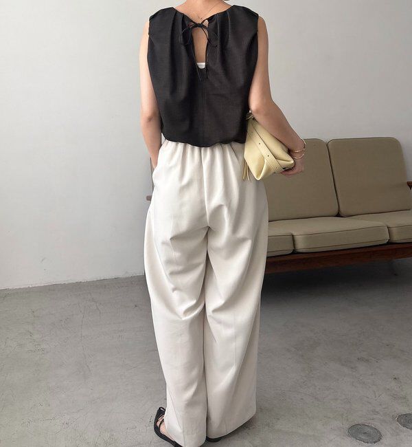  「【前後2WAY】ドロップリボンバルーンブラウス」|シャツ・ブラウス|