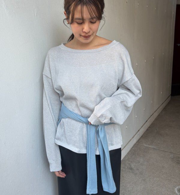  「シアーワイドニット」|ニット・セーター|