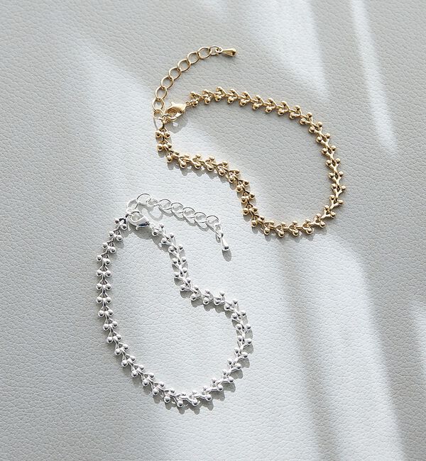 collex「【dignif】【金属アレルギー対応】ロウリーブスブレスレット」|ブレスレット・バングル|