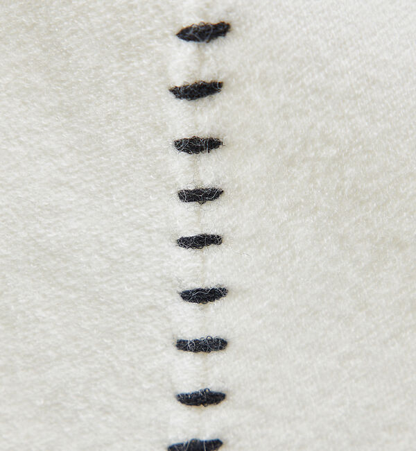 ABAHOUSE「【AH ABAHOUSE】ハンドステッチ プルオーバー ニット」|ニット・セーター|