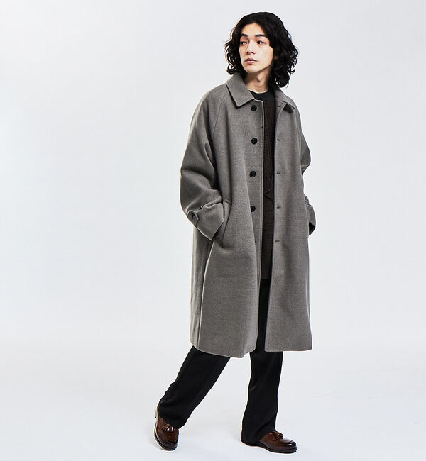 ABAHOUSE「【AH ABAHOUSE】ハンドステッチ プルオーバー ニット」|ニット・セーター|