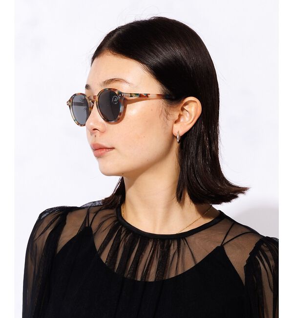 ABAHOUSE「【IZIPIZI / イジピジ】SUN #D / ボストン型 サングラス / ユ」|メガネ|ベージュ系その他2