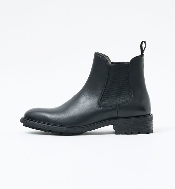 alfredoBANNISTER「【札幌別注】グラスファイバーソール サイドゴアブーツ」|ショートブーツ|ブラック