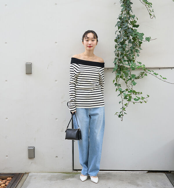 Rouge vif「オフショルレディニットプルオバー」|ニット・セーター|