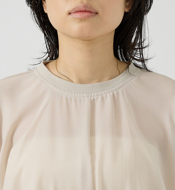 Rouge vif「ストレッチジョーゼットブラウス」|シャツ・ブラウス|