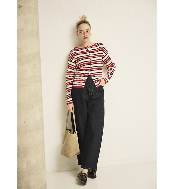 Rouge vif「【AULENTTI/オウレンティ】スウェードワンショルダーバッグ ポーチ付き」|ショルダー・メッセンジャー|