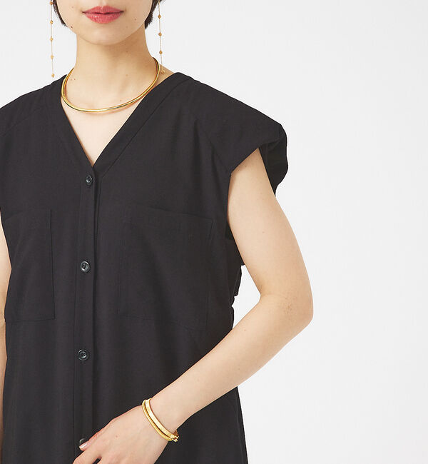 qualite「バルーンスリーブワンピース」|ワンピース|