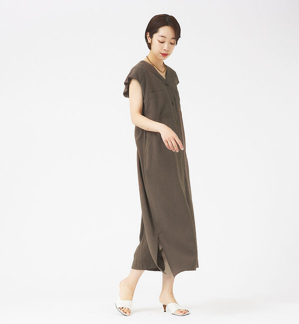 qualite「バルーンスリーブワンピース」|ワンピース|