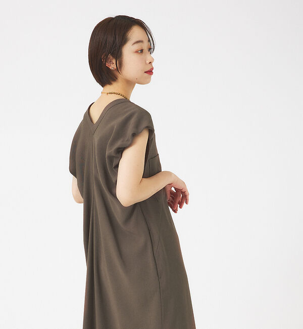 qualite「バルーンスリーブワンピース」|ワンピース|