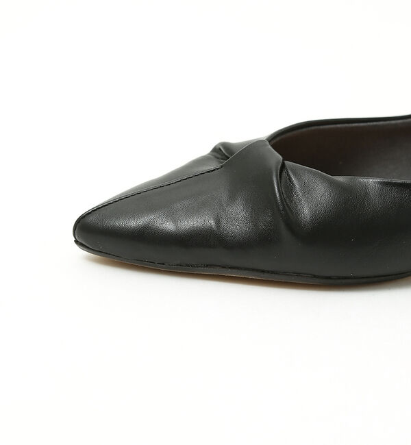 AU BANNISTER「【生活防水】ツイストフラットパンプス」|レインシューズ|