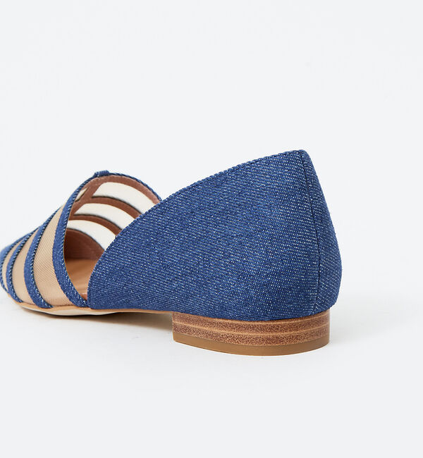 AU BANNISTER「メッシュポインテッドフラットパンプス」|パンプス|