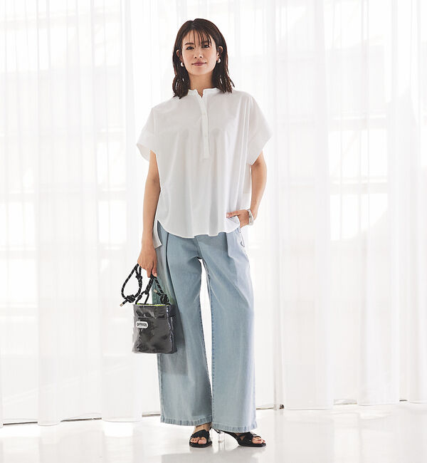 abahouse mavie「【OUTDOOR】 Tyvek x PVC Bucket」|ショルダー・メッセンジャー|