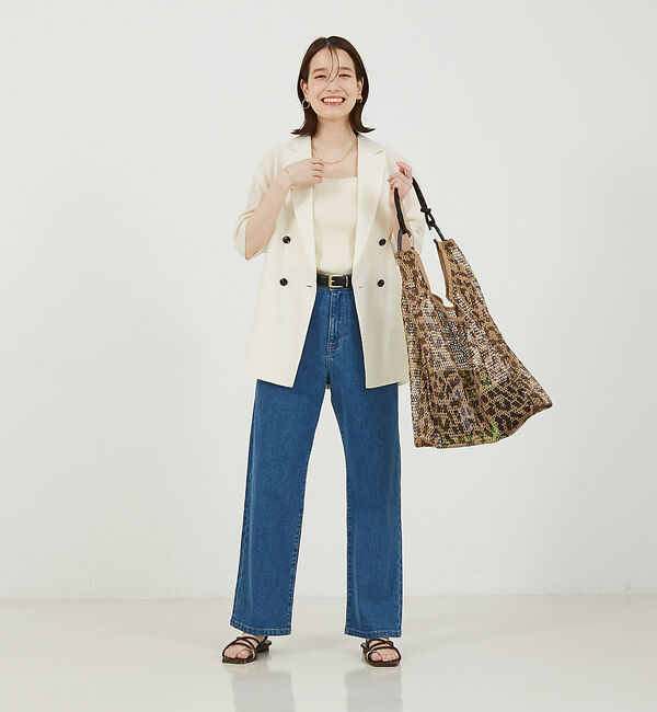 abahouse mavie「【OUTDOOR】アニマルメッシュショッパー」|ショルダー・メッセンジャー|