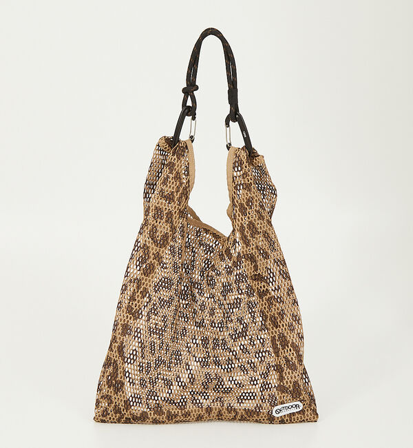 abahouse mavie「【OUTDOOR】アニマルメッシュショッパー」|ショルダー・メッセンジャー|