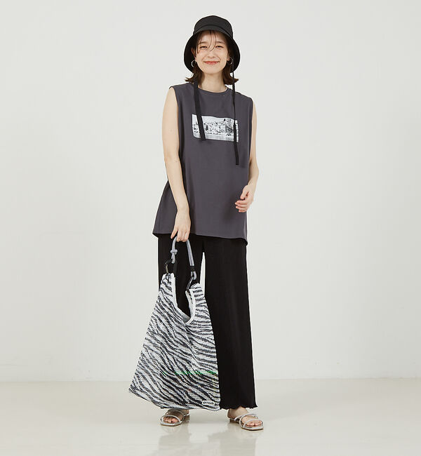 abahouse mavie「【OUTDOOR】アニマルメッシュショッパー」|ショルダー・メッセンジャー|