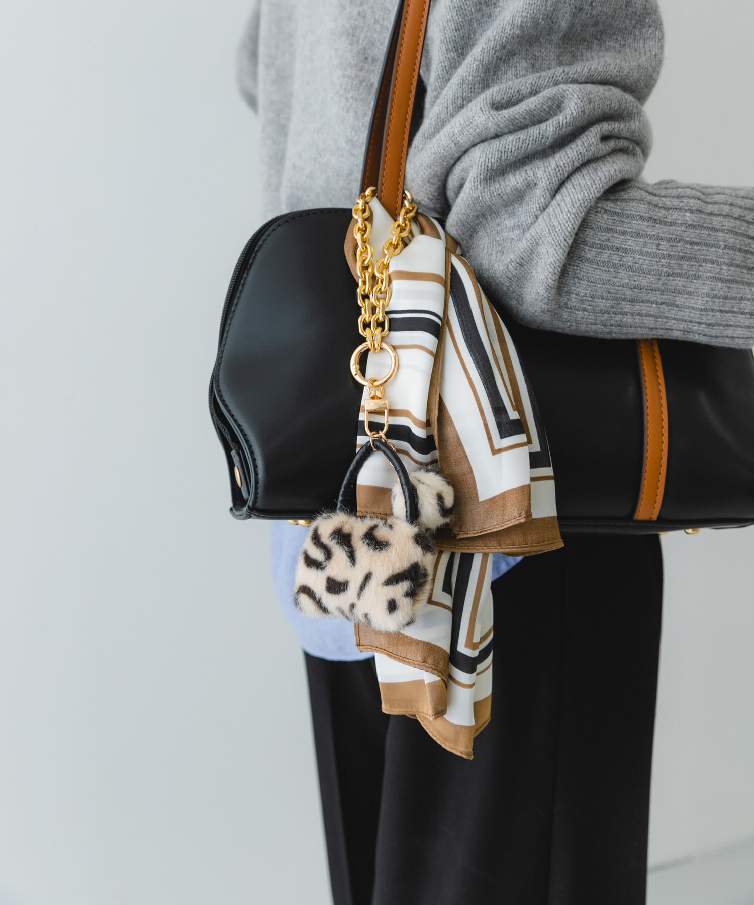 RODE SKO「フラッフィスクエアチャーム」|チャーム・キーホルダー|