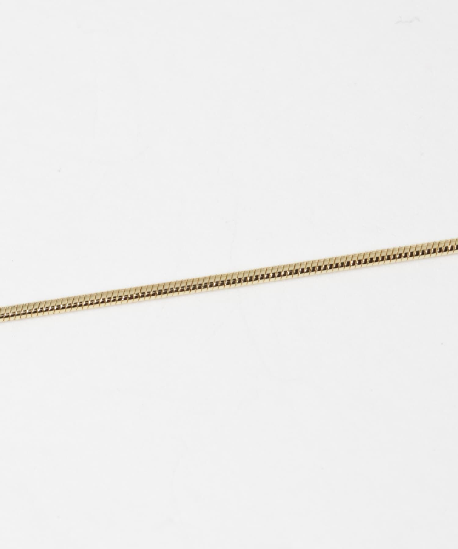 SMELLY「メタルパールビーズリボンネックレス」|ネックレス|