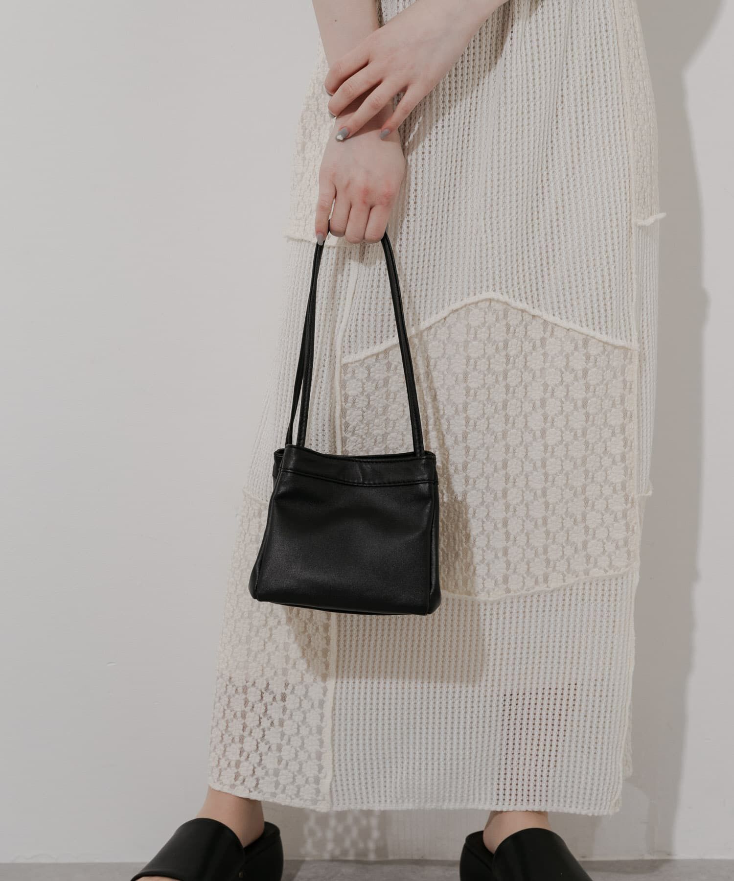 SMELLY「スクエアミニバッグ」|ハンドバッグ|