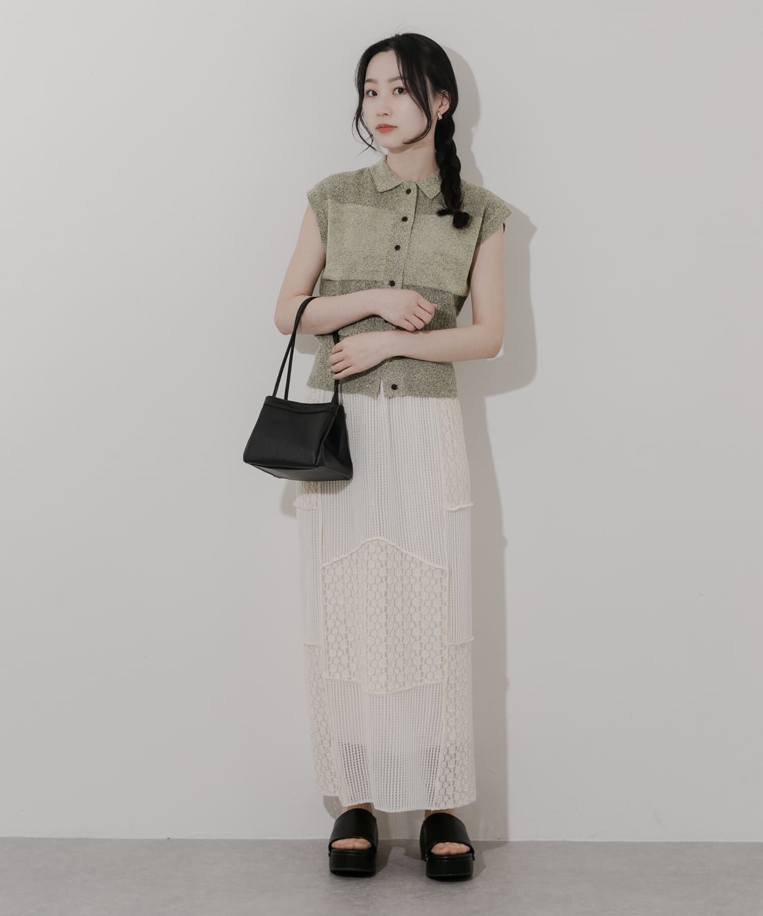 SMELLY「スクエアミニバッグ」|ハンドバッグ|