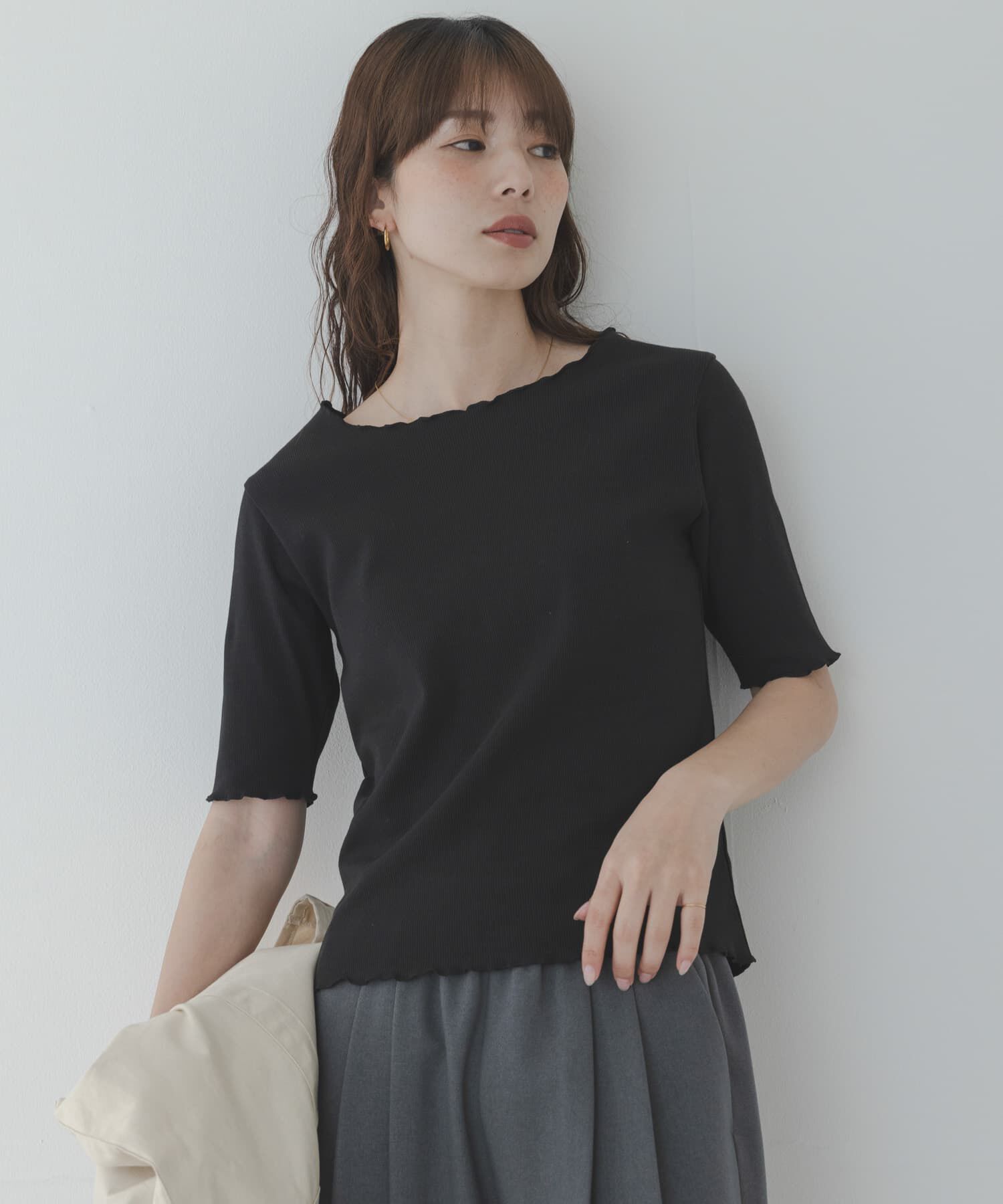 Sonny Label 「汗ジミ防止メロウクルーネックアソートプルオーバー」|Tシャツ・カットソー|