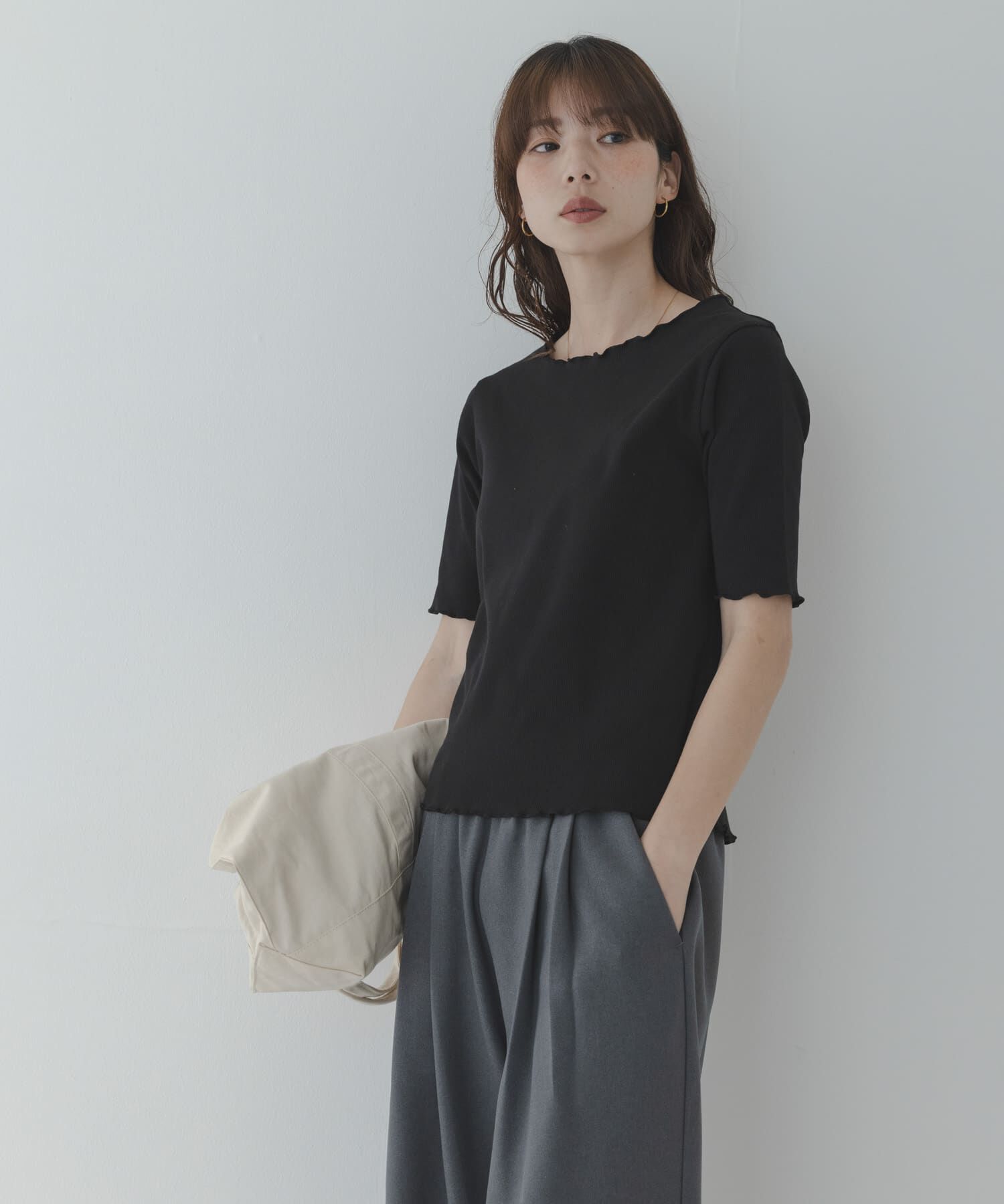 Sonny Label 「汗ジミ防止メロウクルーネックアソートプルオーバー」|Tシャツ・カットソー|