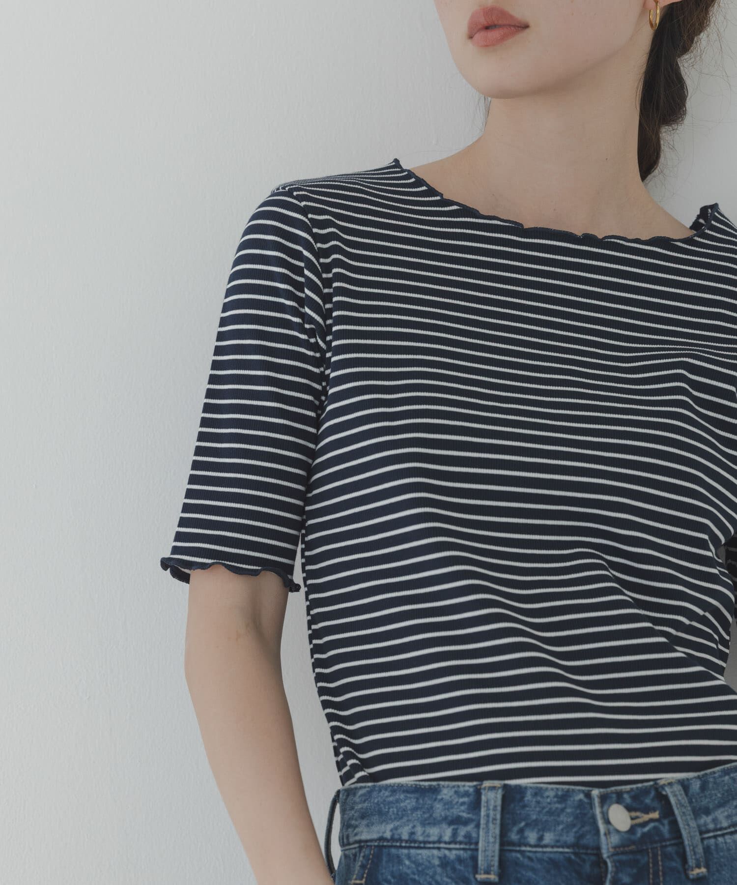 Sonny Label 「汗ジミ防止メロウクルーネックアソートプルオーバー」|Tシャツ・カットソー|